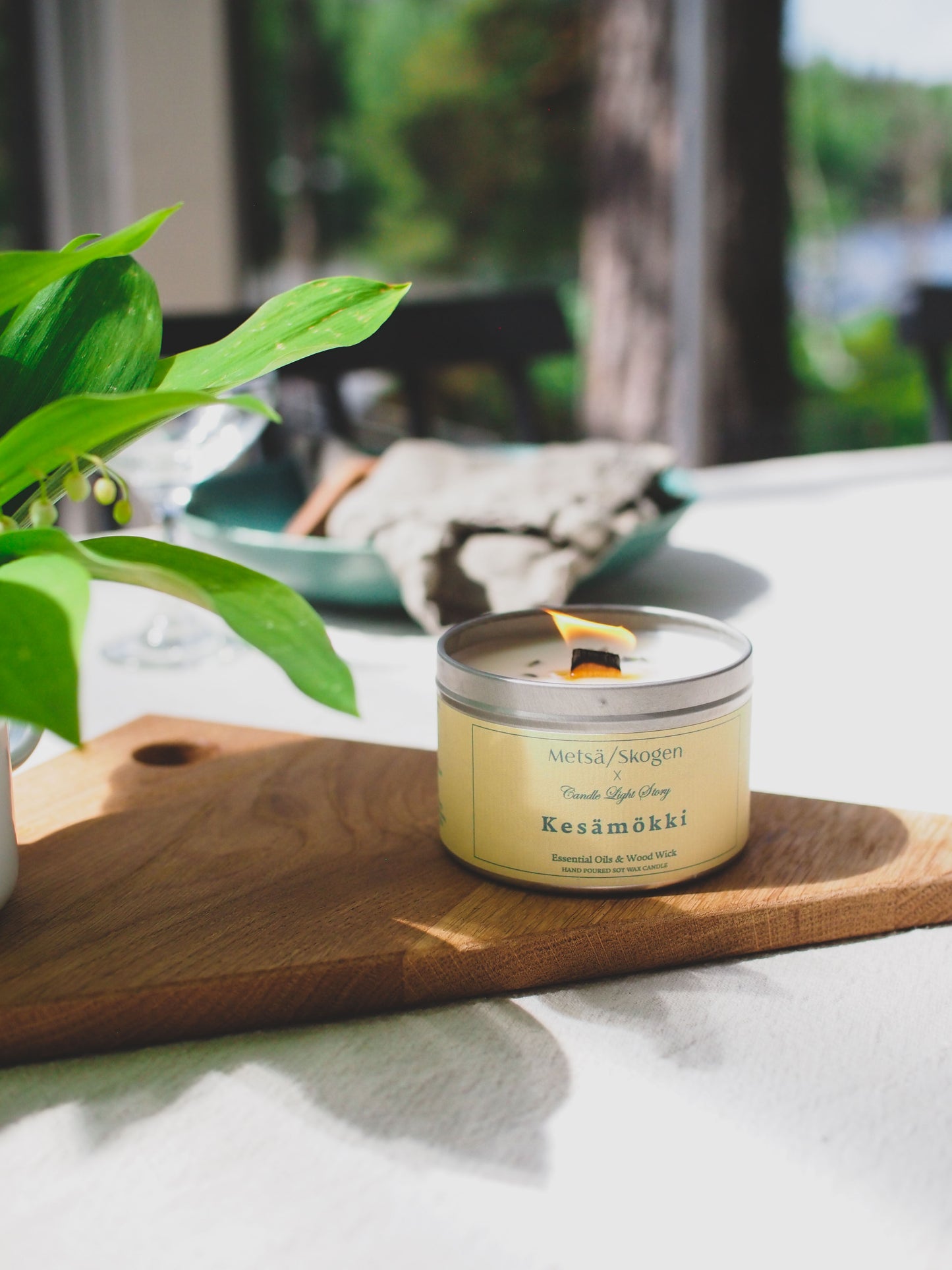 Metsä/Skogen Cutting Board, Beard Moss