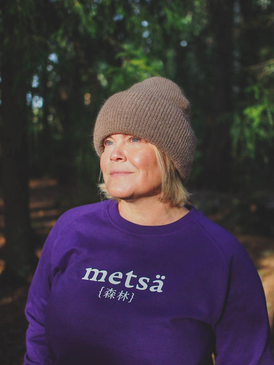 Metsä/Skogen Sweater metsä, purple
