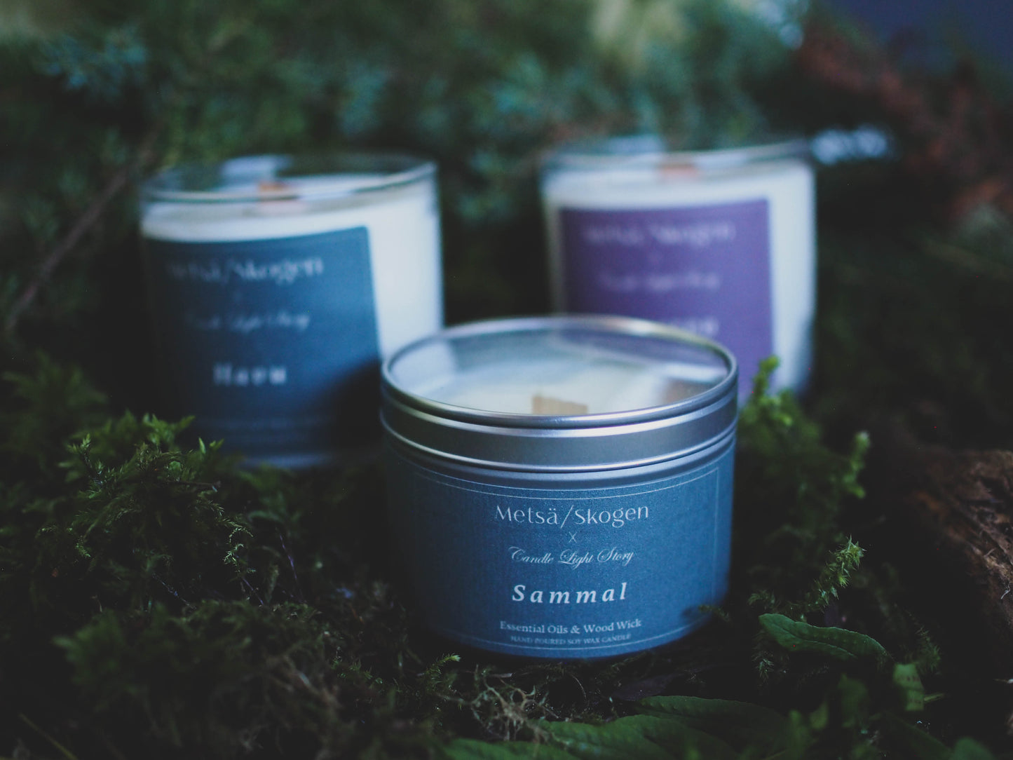Soy Wax Candle Moss