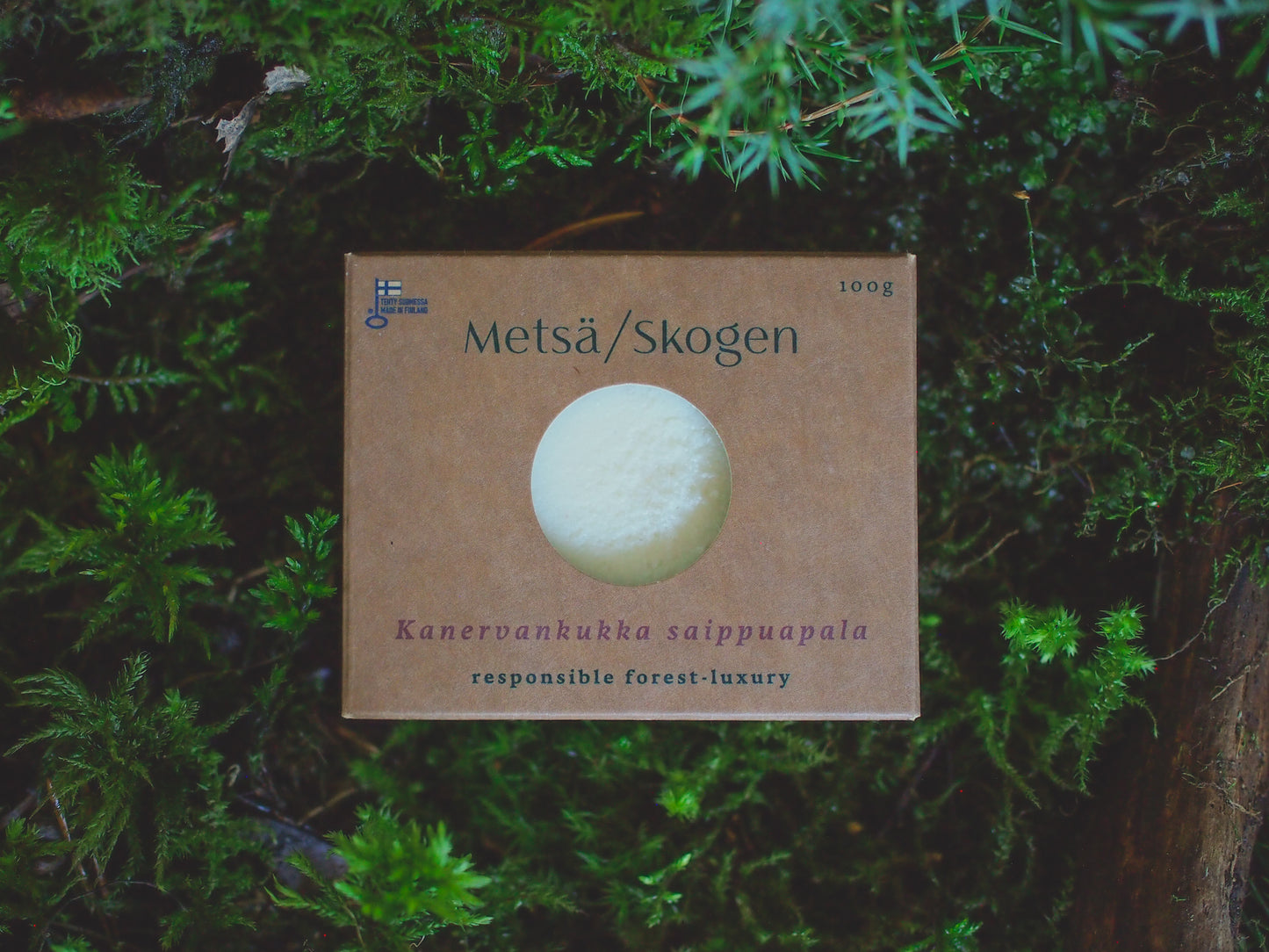 Heather Flower Salt Soap 100 g