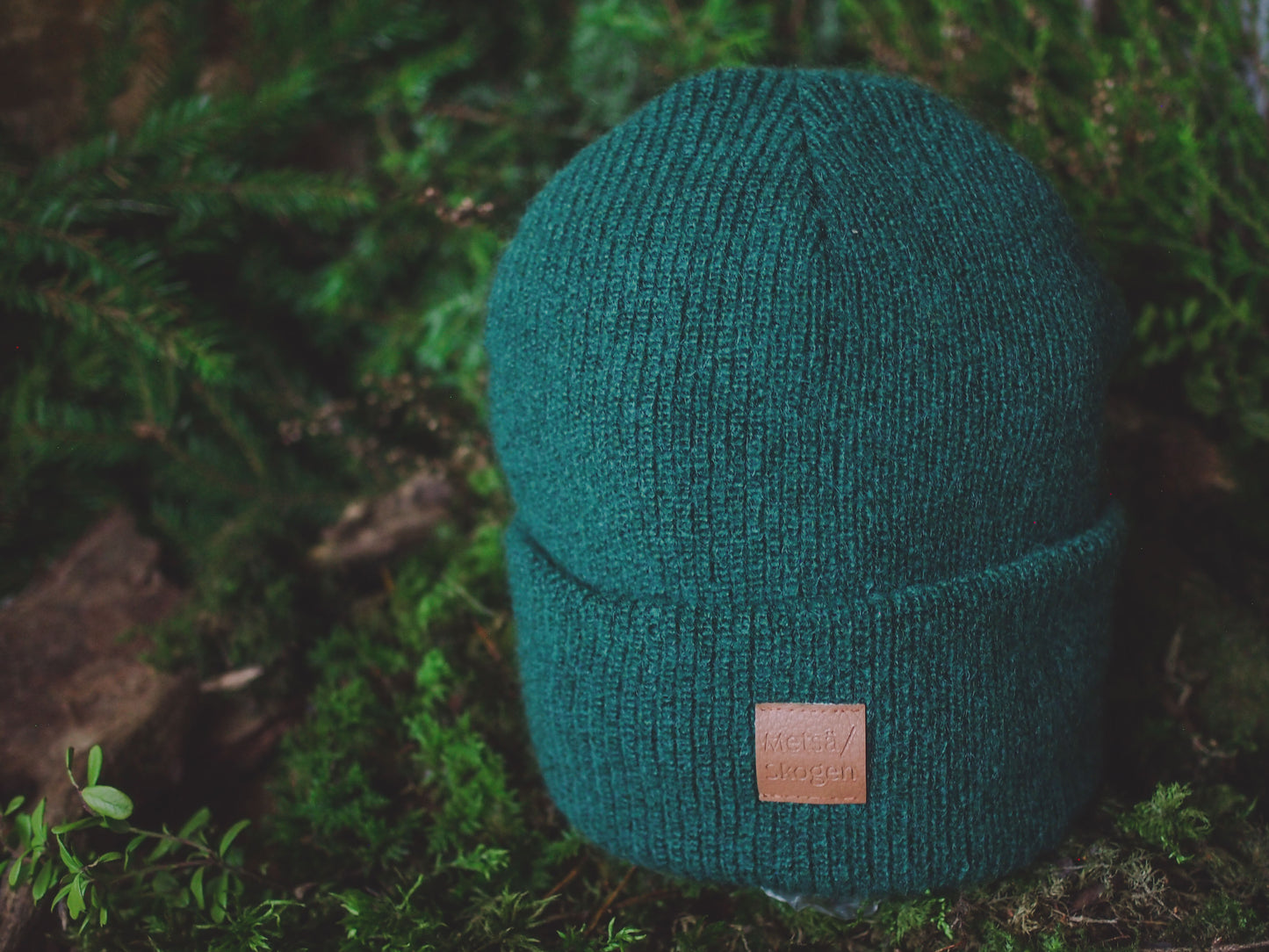 Mohair beanie, havu