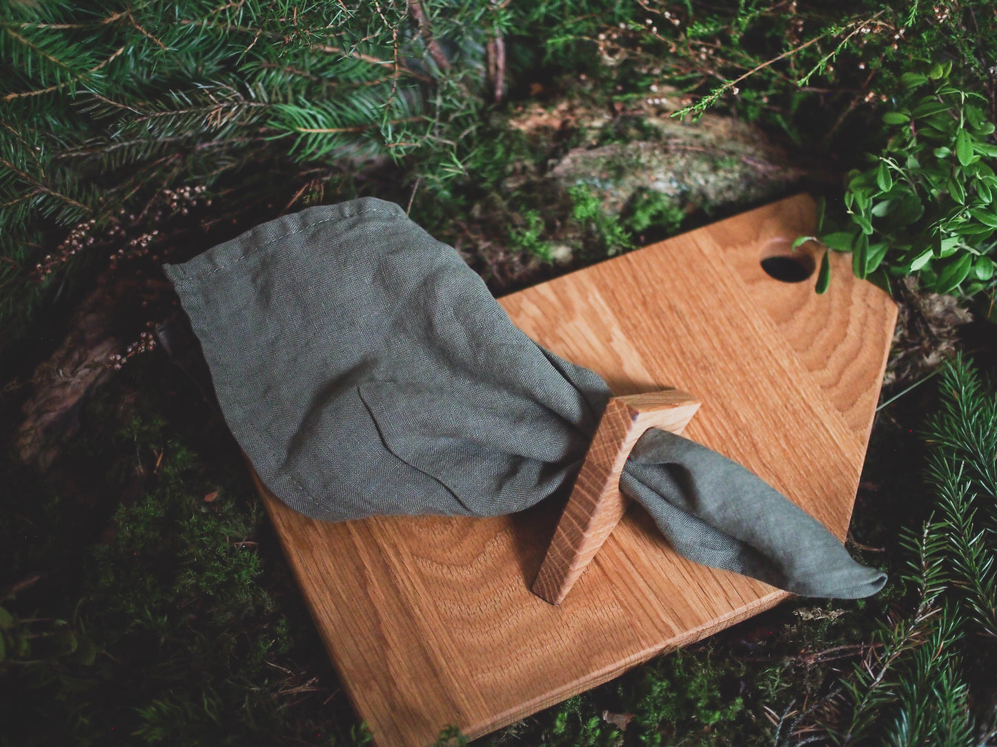 Servettirenkaat, ylijäämäpuu 4 kpl