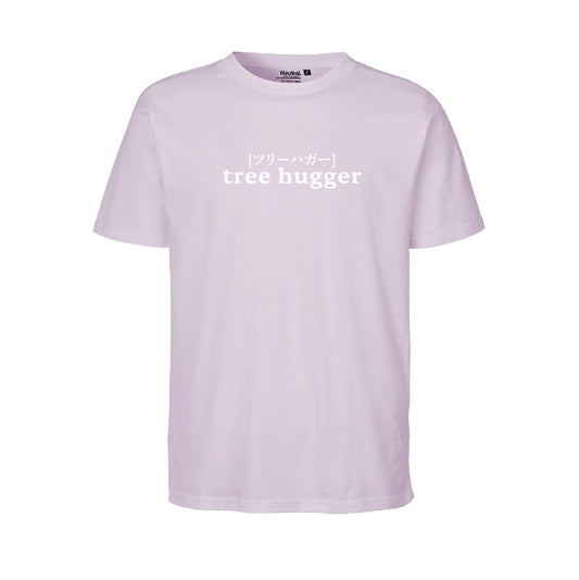 Metsä/Skogen t-paita unisex tree hugger, dusty purple
